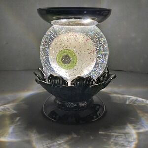Bath & Body Works Halloween Spooky Eyeball Glitter LED Water Globe Candle Holder